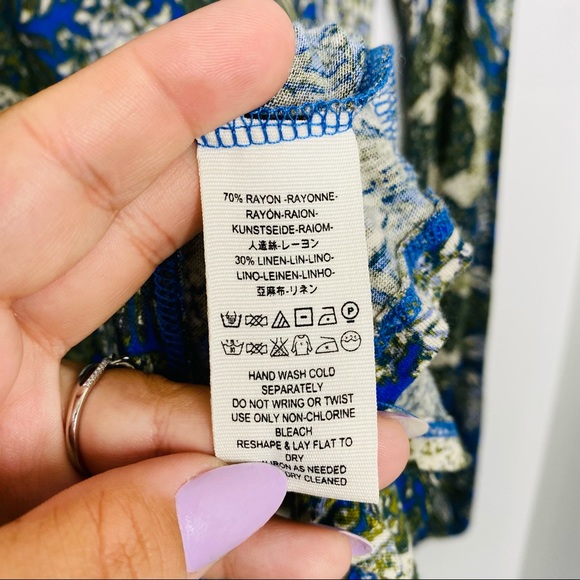 ✔️SOLD NWOT Free People Annabelle Printed Tunic - Picture 10 of 11